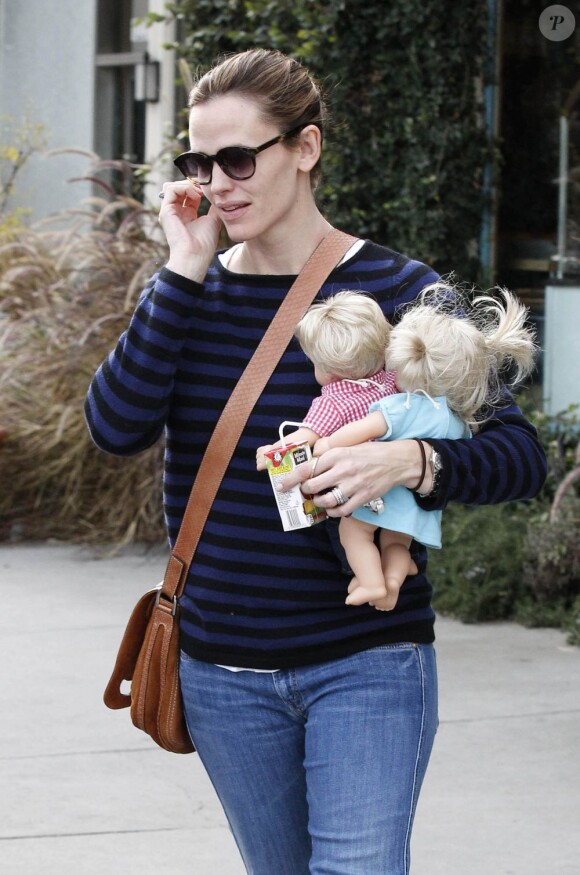 Jennifer Garner de sortie à Los Angeles, le 1er Février 2013.