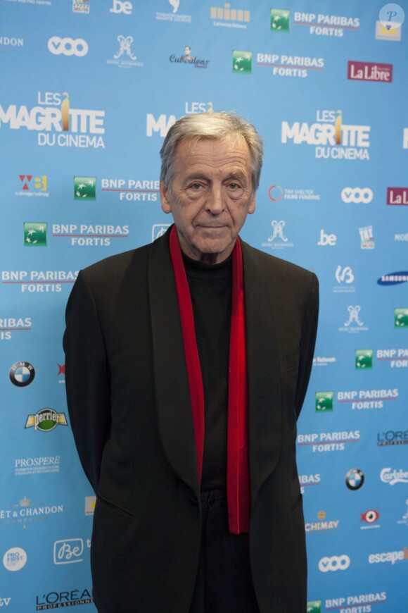 Constantin Costa-Gavras présent aux Magritte du Cinema à Bruxelles, le 2 février 2013.