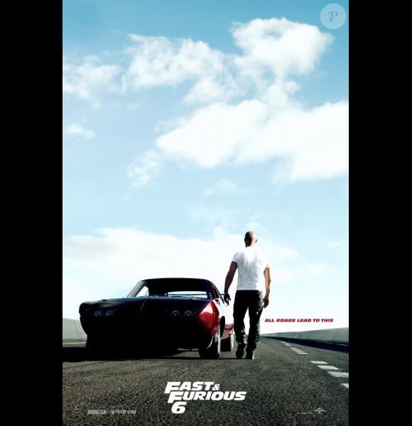 Affiche officielle de Fast and Furious 6.