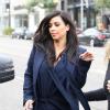 Kim Kardashian le 5 février 2013 à Beverly Hills. Enceinte, la star est allée voir son avocate afin s'en finir avec son divorce d'avec Kris Humpries.