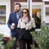 Ben Affleck et Jennifer Garner emmènent Seraphina prendre un petit-déjeuner à Brentwood, le 7 février 2013