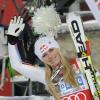 Lindsey Vonn à St. Moritz le 8 décembre 2012