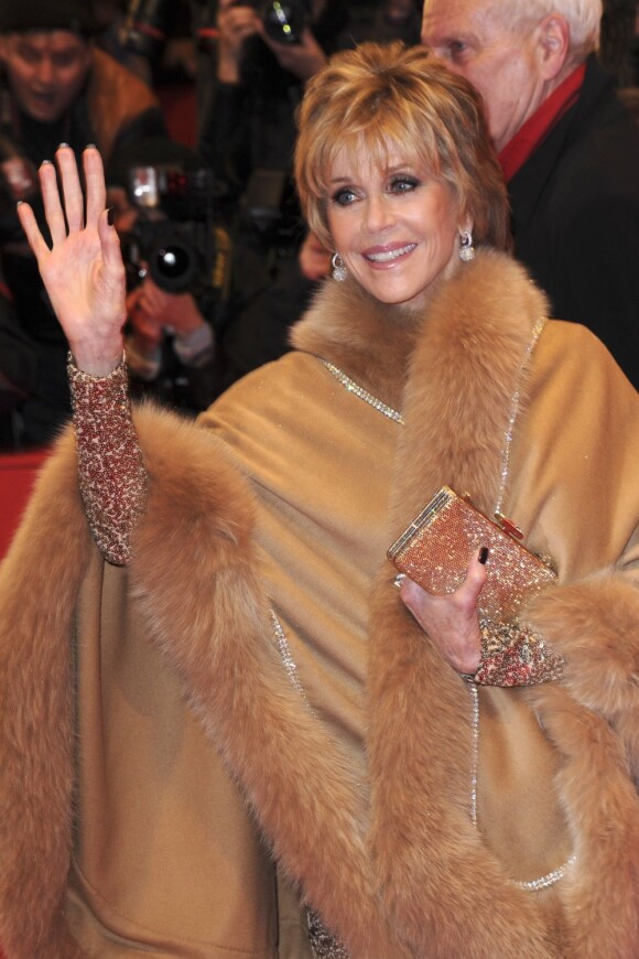 Jane Fonda lors de la cérémonie d'ouverture du festival de Berlin, le 7 février 2013.