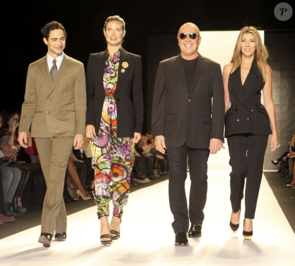 Heidi Klum a lancé la 11e saison de son émission Project Runway à New York