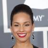 La belle Alicia Keys à la 55e cérémonie des Grammy Awards à Los Angeles, le 10 février 2013.