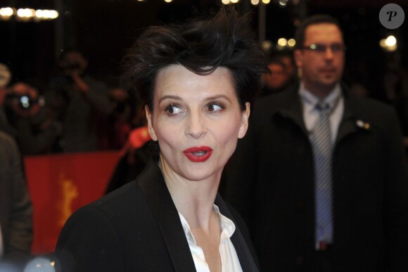 Juliette Binoche pour la présentation du film Camille Claudel 1915 à la 63e Berlinale, le 12 février 2013.