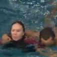Danièle Evenou dans Splash, le grand plongeon sur TF1 le vendredi 15 février 2013