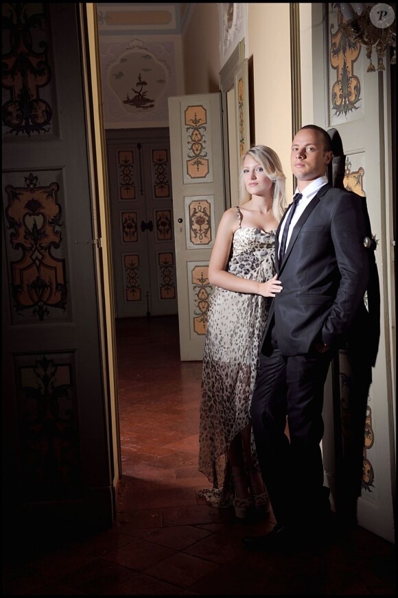 Oscar Pistorius et son ex-compagne Jenna Edkins posent en 2008 en Italie.
Photo exclusive
