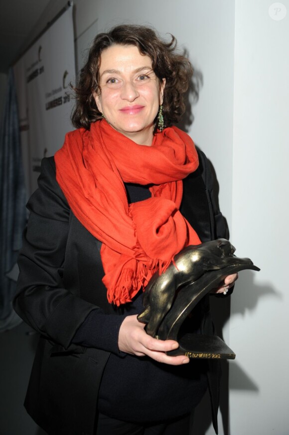 Noémie Lvovsky lors de la Cérémonie des Lumières à La Gaité Lyrique à Paris le 18 janvier 2013