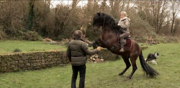 Véronique Jannot à cheval dans La Parenthèse inattendue, mercredi 20 février 2013 sur France 2