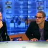 Gad Elmaleh et JoeyStarr en promotion à la télévision belge pour le film Les Seigneurs