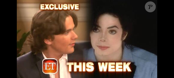 Prince Michael Jackson Jr. dans le teaser de l'émission Entertainment Tonight diffusée sur la chaîne CBS, pour laquelle il est devenu correspondant.