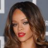 Rihanna lors des Grammy Awards à Los Angeles, le 10 février 2013.