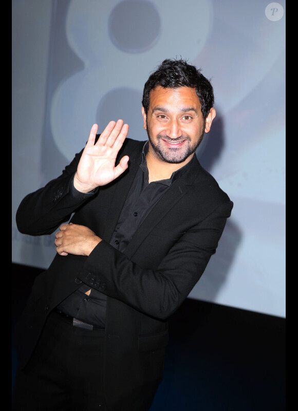 Cyril Hanouna lors du lancement de D8 au Carrousel du Louvre le 20 septembre 2012, à Paris.