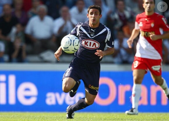 Alejandro Alonso lors du match entre les Girondins de Bordeaux et Monaco à Bordeaux le 1er septembre 2007