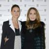 Marisa Berenson et sa fille Starlite Randall Berenson lors du cocktail et du dîner Vionnet lors de la fashion week de Milan le 21 février 2013