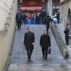 Iñaki Urdangarin, gendre du roi Juan Carlos Ier d'Espagne, arrive au tribunal de Palma de Majorque pour être entendu à nouveau par le juge José Castro dans le scandale Noos, le 23 février 2013.