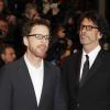 Joel et Ethan Coen lors de la première à la 61e Berlinale du film True Grit, le 10 février 2011.