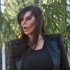 Exclusif - Kim Kardashian, suivie par les caméras de l'émission Keeping Up With The Kardashians, se rend dans la concession de voitures de luxe Calabasas Luxury Motorcars à Calabasas. Le 26 février 2013.