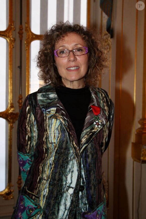 Mireille Dumas à Paris, le 12 décembre 2011. 