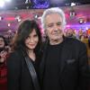 Evelyne Bouix et Pierre Arditi - Enregistrement de l'émission Vivement Dimanche à Paris, le 27 février 2013 et qui sera diffusée le 3 Mars