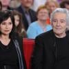 Evelyne Bouix, Pierre Arditi - Enregistrement de l'émission Vivement Dimanche à Paris, le 27 février et qui sera diffusée le 3 Mars 2013.