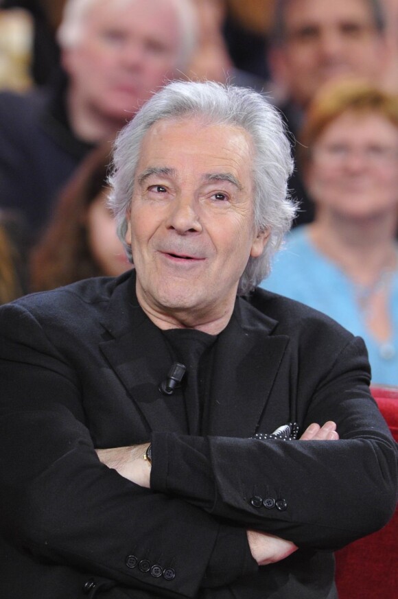 Pierre Arditi - Enregistrement de l'émission Vivement Dimanche à Paris, le 27 février 2013 et qui sera diffusée le 3 Mars prochain.