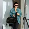 Kim Kardashian, enceinte, se rend à son cours de gym à Studio City, le 28 février 2013.