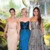 Rachel Weisz , Michelle Williams et Mila Kunis pose ensemble pour l'avant-première européenne du Monde Fantastique d'Oz à Leicester Square, Londres, le 28 février 2013.