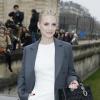 Mélanie Laurent arrive à l'hôtel national des Invalides pour le défilé Christian Dior. Paris, le 1er mars 2013.