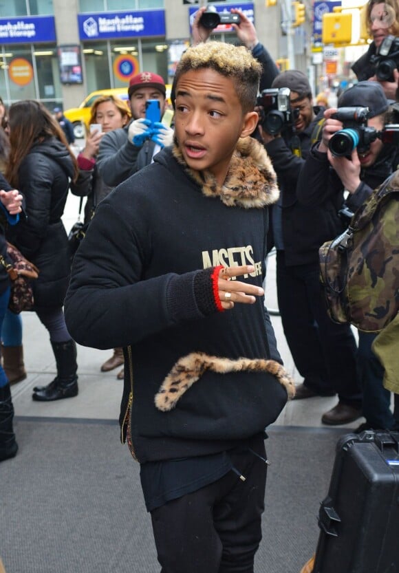 Jaden Smith à New York le 26 février 2013.