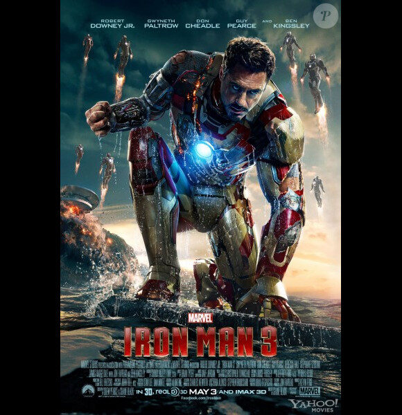 Affiche finale d'Iron Man 3.