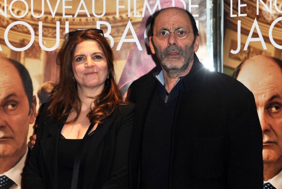 Agnès Jaoui et Jean Pierre Bacri lors de la première d'Au bout du conte à Paris, le 4 février 2013.