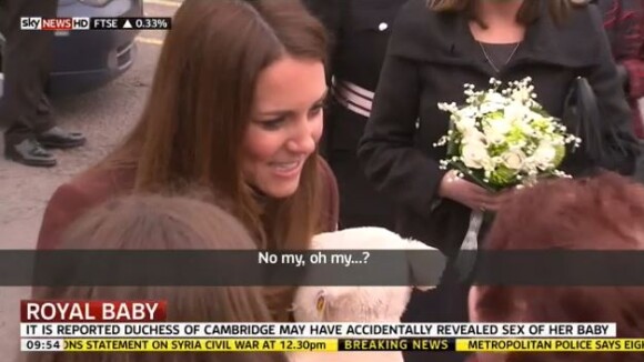 Kate Middleton enceinte d'une fille ? La vidéo de sa gaffe royale