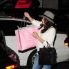Jenna Dewan-Tatum en virée shopping à la boutique Calypso St. Barth à Los Angeles, le 7 mars 2013.