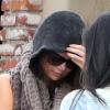 Selena Gomez se rendant au studio de danse, camouflée, à Beverly Hills le 8 mars 2013.