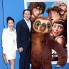 Alice Kim et son mari Nicolas Cage lors de l'avant-première du film d'animation Les Croods à New York le 10 mars 2013