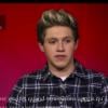 Niall Horan du groupe One Direction parle de leur entrée chez Madame Tussauds.