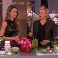 Jessica Alba chez Ellen DeGeneres : Leçon de cuisine qui dérape !