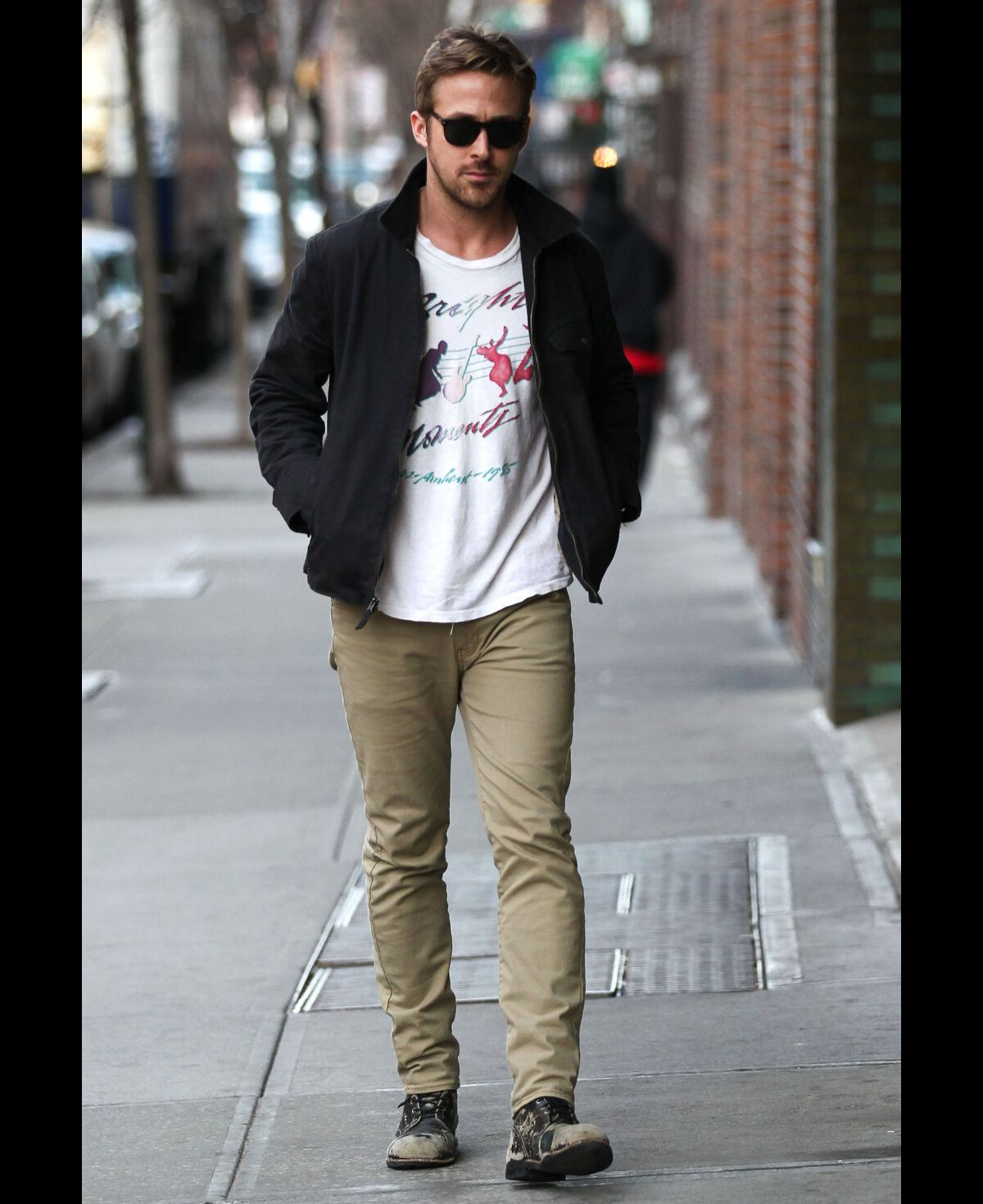 Photo Lacteur Et Sex Symbol Ryan Gosling à New York Le 10 Mars 2013 Purepeople