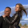 Les fiancés Christian Audigier et Nathalie Sorensen en voyage en amoureux au Maroc. Février-Mars 2013.
