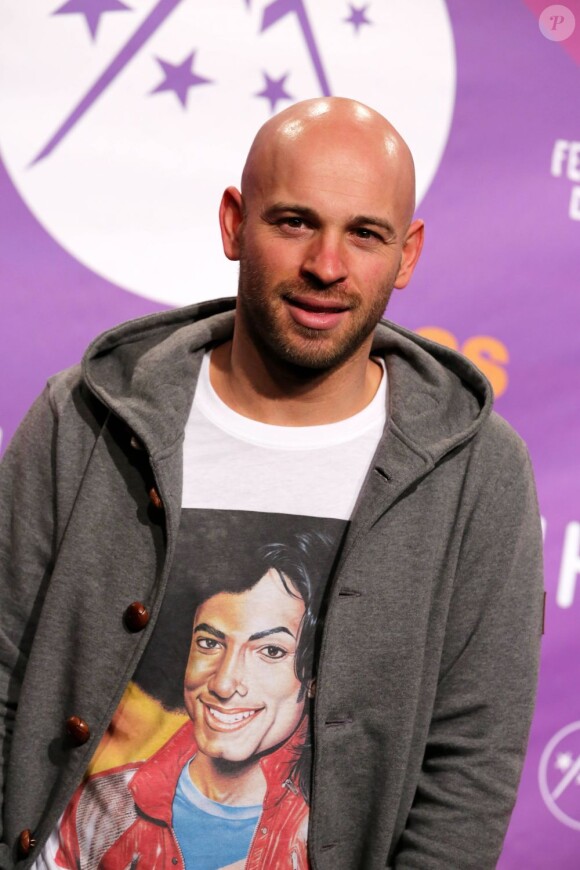 Franck Gastambide lors de la soirée d'ouverture du 16e festival international du film de comédie de l'Alpe d'Huez, le 16 janvier 2013.