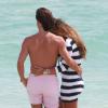Tamara Ecclestone et son fiancé Jay Rutland profite du soleil de Miami le 13 mars 2013