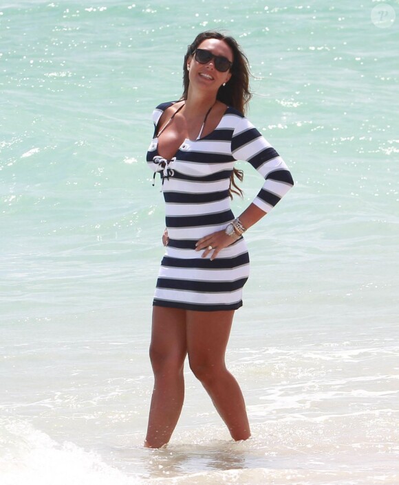 Tamara Ecclestone et son fiancé Jay Rutland profite du soleil de Miami le 13 mars 2013