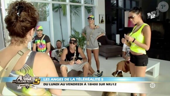 Frédérique annonce qu'elle veut perdre des kilos dans les Anges de la télé-réalité 5, vendredi 15 mars 2013 sur NRJ12