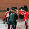 Le duc et la duchesse de Cambridge, le prince William et Kate Middleton, assistent à la Saint Patrick à Mons Barracks à Aldershot, le 17 mars 2013