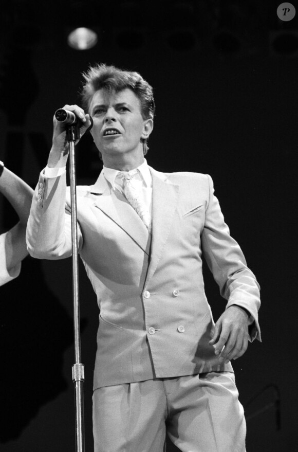 David Bowie à Londres, en juillet 1987.