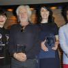 Nolwenn Leroy, Hugues Aufray, La Grande Sophie, Assane Attye - Lauréats des Grands Prix de l'UNAC 2013 à la Sacem à Paris. Le 18 mars 2013. 