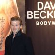 David Beckham lors d'un événement pour faire la promotion de ses sous-vêtements H&amp;M à Berlin le 19 mars 2013