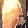 David Beckham lors d'un événement pour faire la promotion de ses sous-vêtements H&M à Berlin le 19 mars 2013